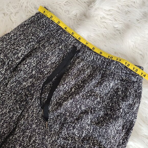 Lululemon Jet Pants 6 Power Luxtreme Suited Jacquard Black White Athleisure - Picture 6 of 14